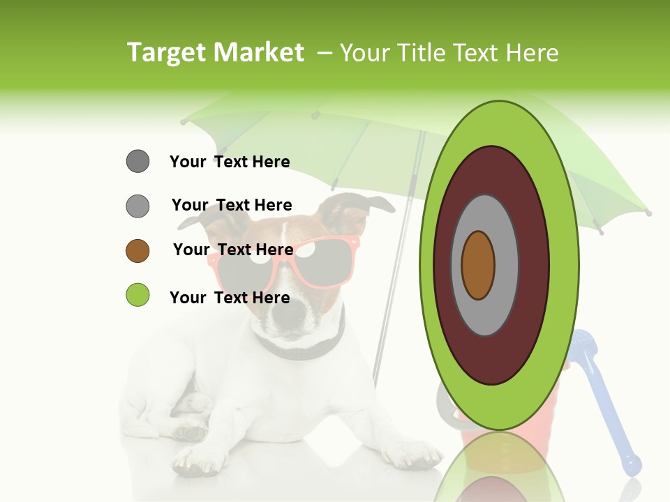 Orange Summertime Blue PowerPoint Template