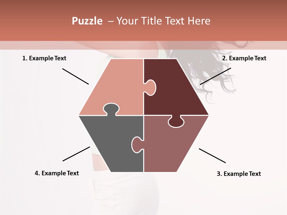 Happiness Positive Lady PowerPoint Template