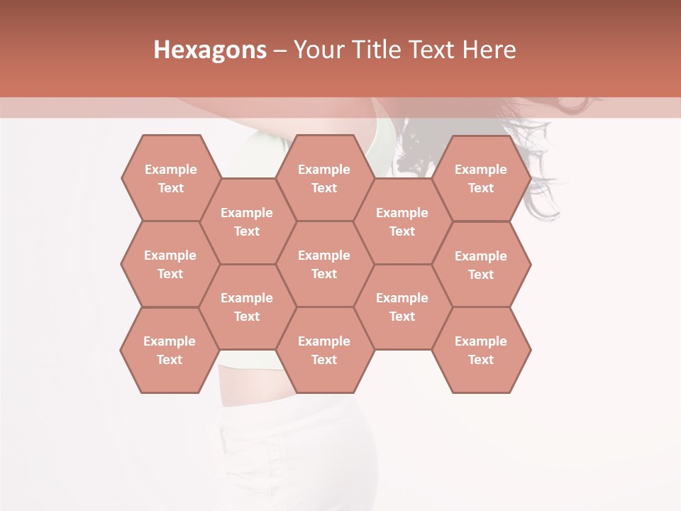 Happiness Positive Lady PowerPoint Template