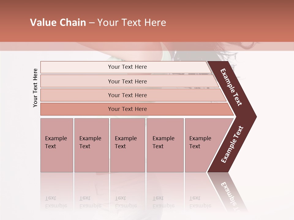Happiness Positive Lady PowerPoint Template