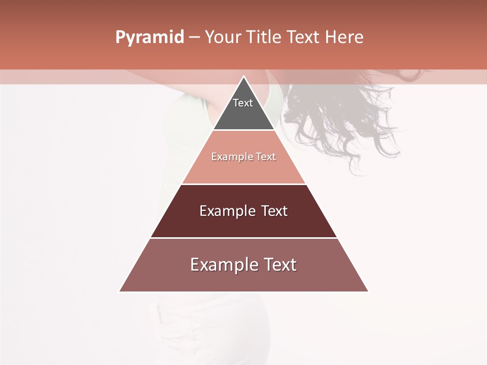 Happiness Positive Lady PowerPoint Template