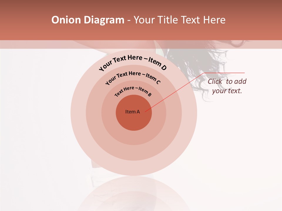 Happiness Positive Lady PowerPoint Template