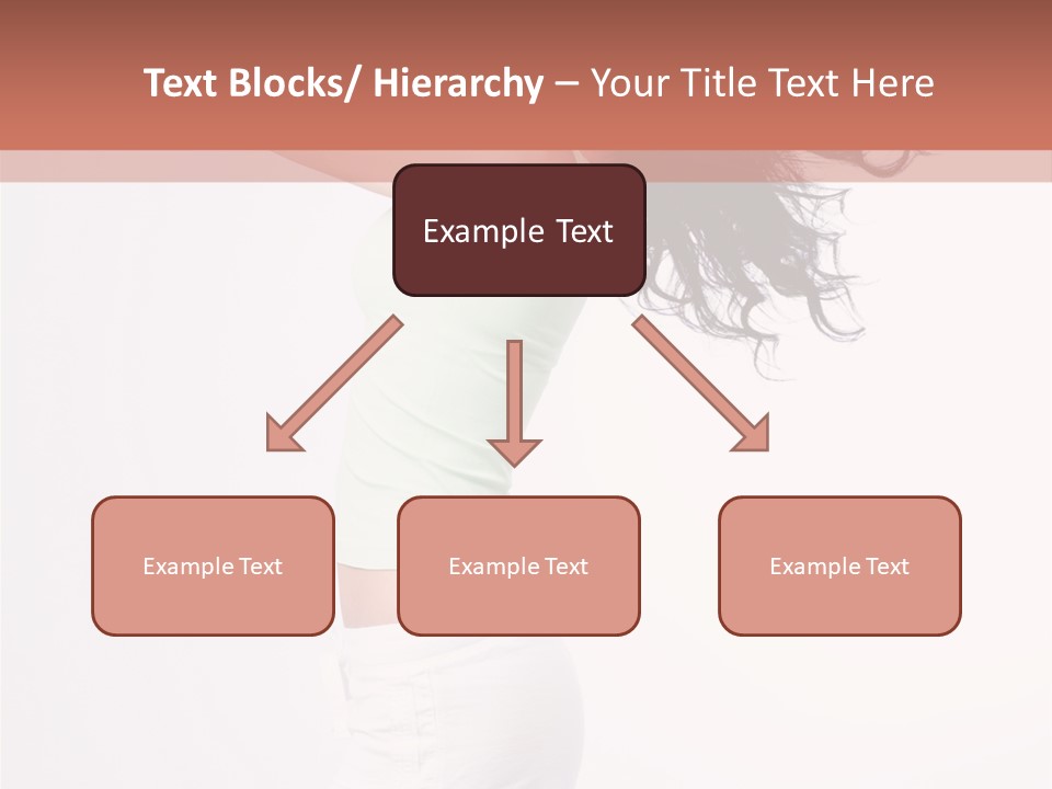 Happiness Positive Lady PowerPoint Template