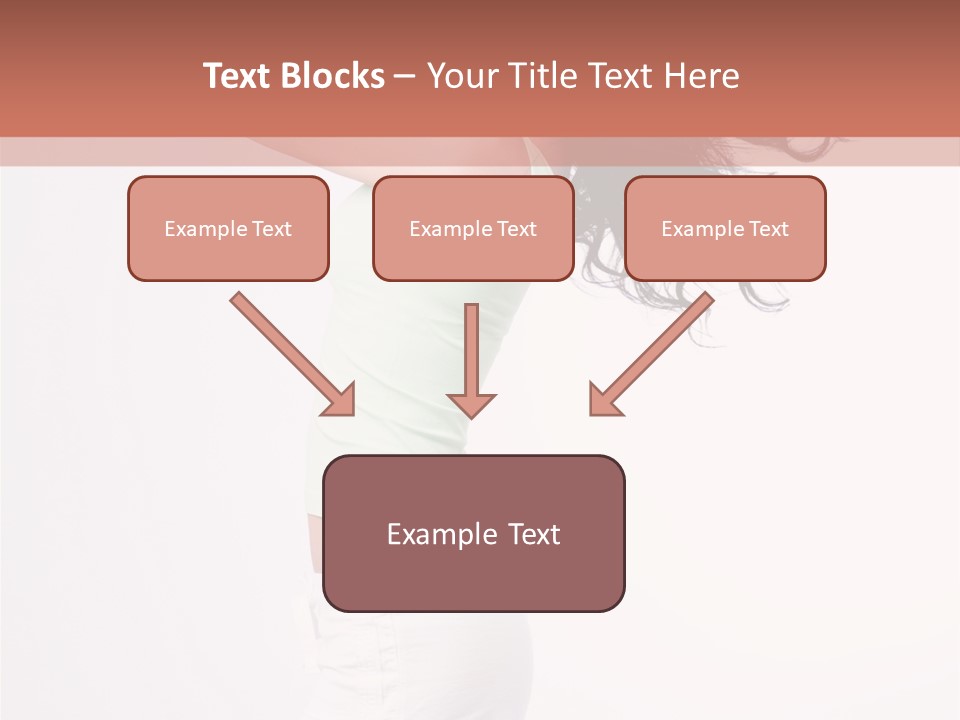 Happiness Positive Lady PowerPoint Template