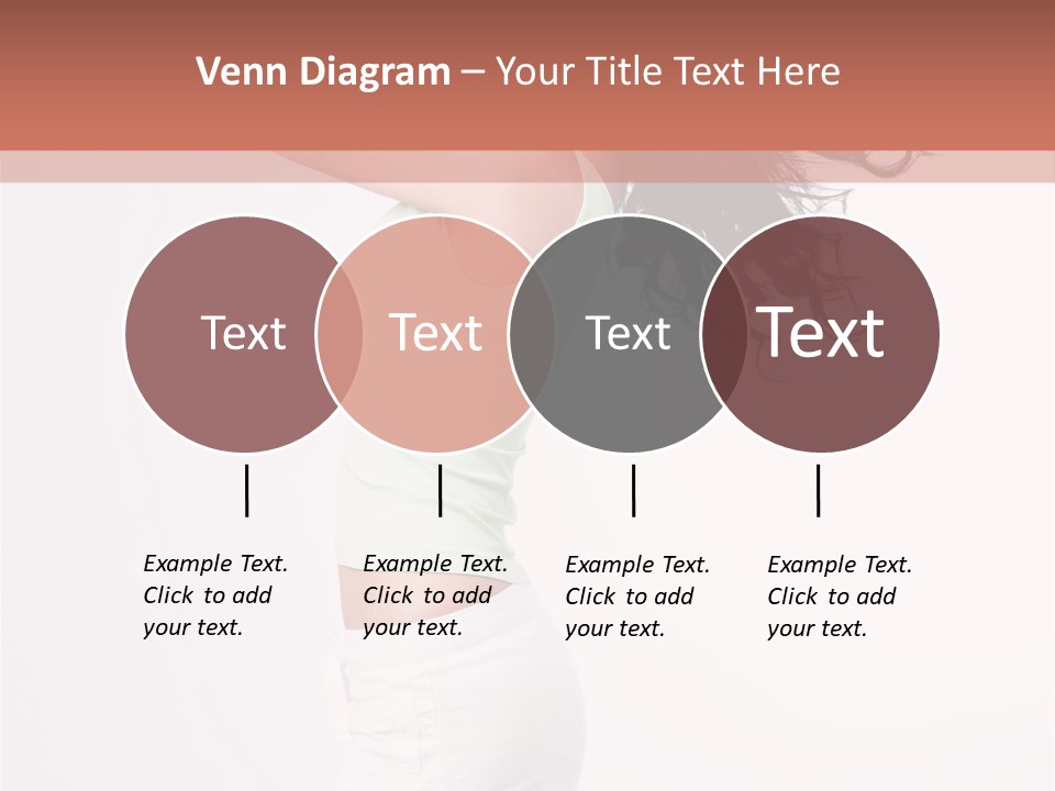 Happiness Positive Lady PowerPoint Template