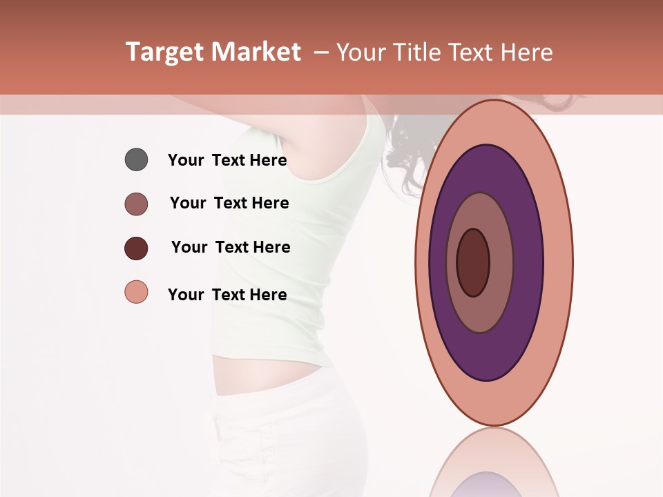 Happiness Positive Lady PowerPoint Template