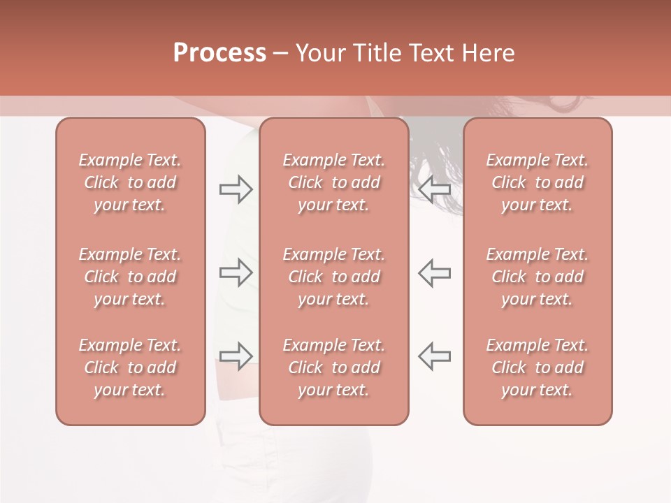 Happiness Positive Lady PowerPoint Template