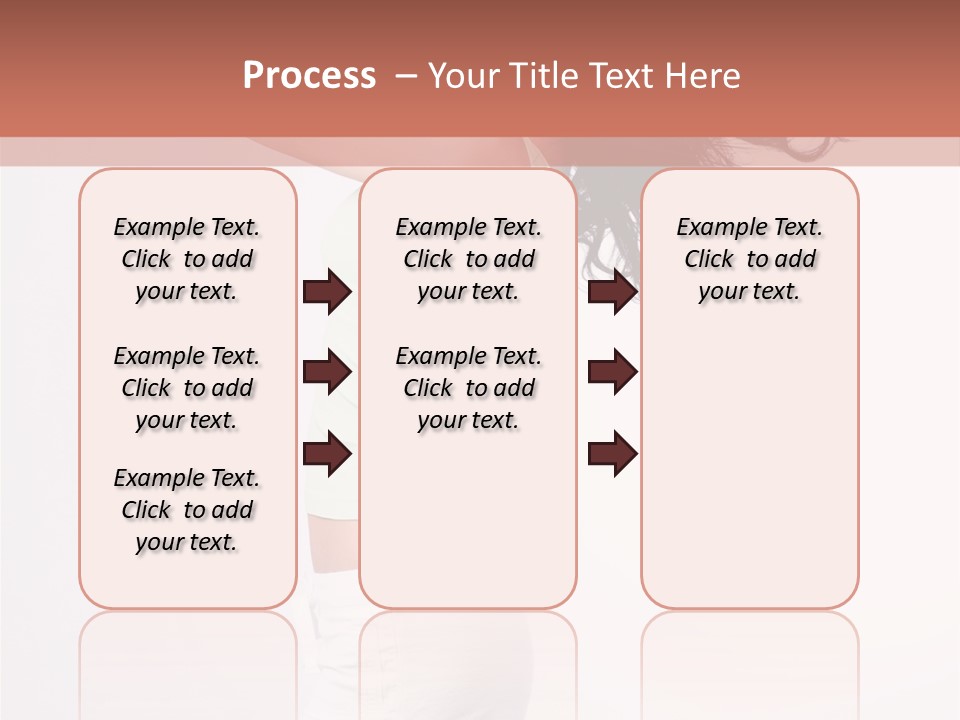 Happiness Positive Lady PowerPoint Template