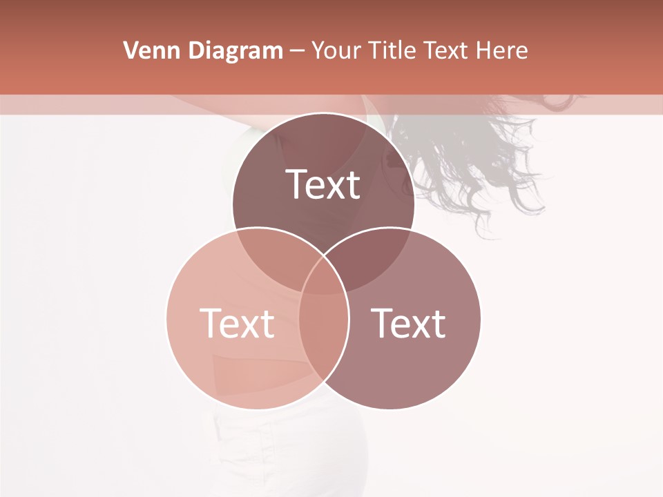 Happiness Positive Lady PowerPoint Template