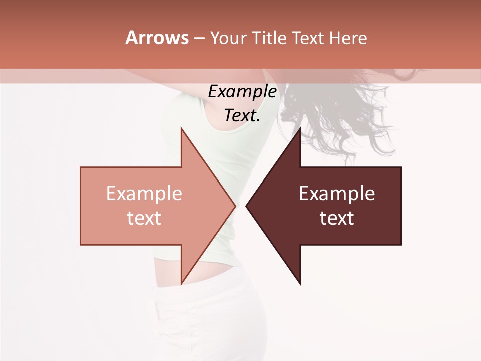 Happiness Positive Lady PowerPoint Template