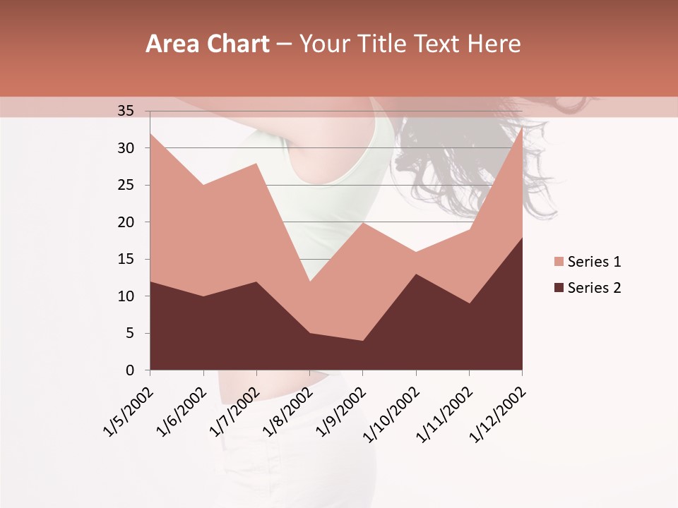 Happiness Positive Lady PowerPoint Template