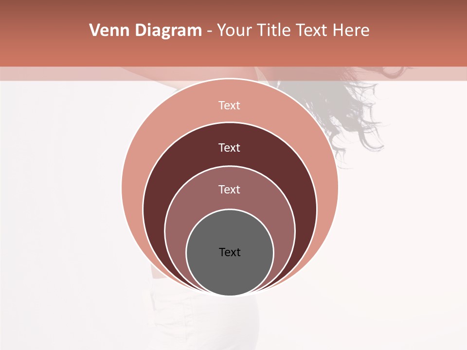 Happiness Positive Lady PowerPoint Template