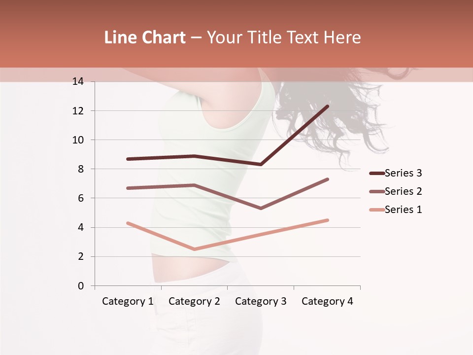 Happiness Positive Lady PowerPoint Template