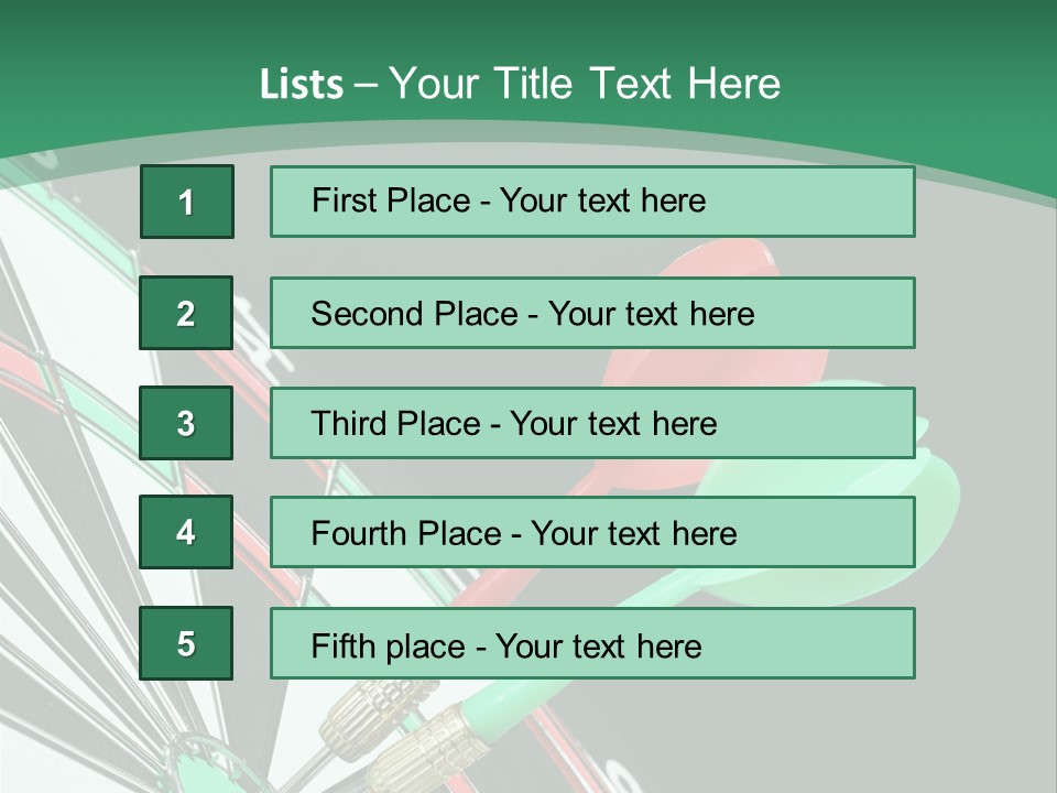 Game Aspirations Holed PowerPoint Template