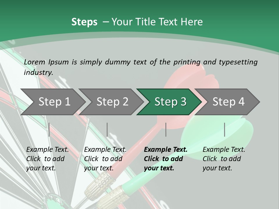 Game Aspirations Holed PowerPoint Template