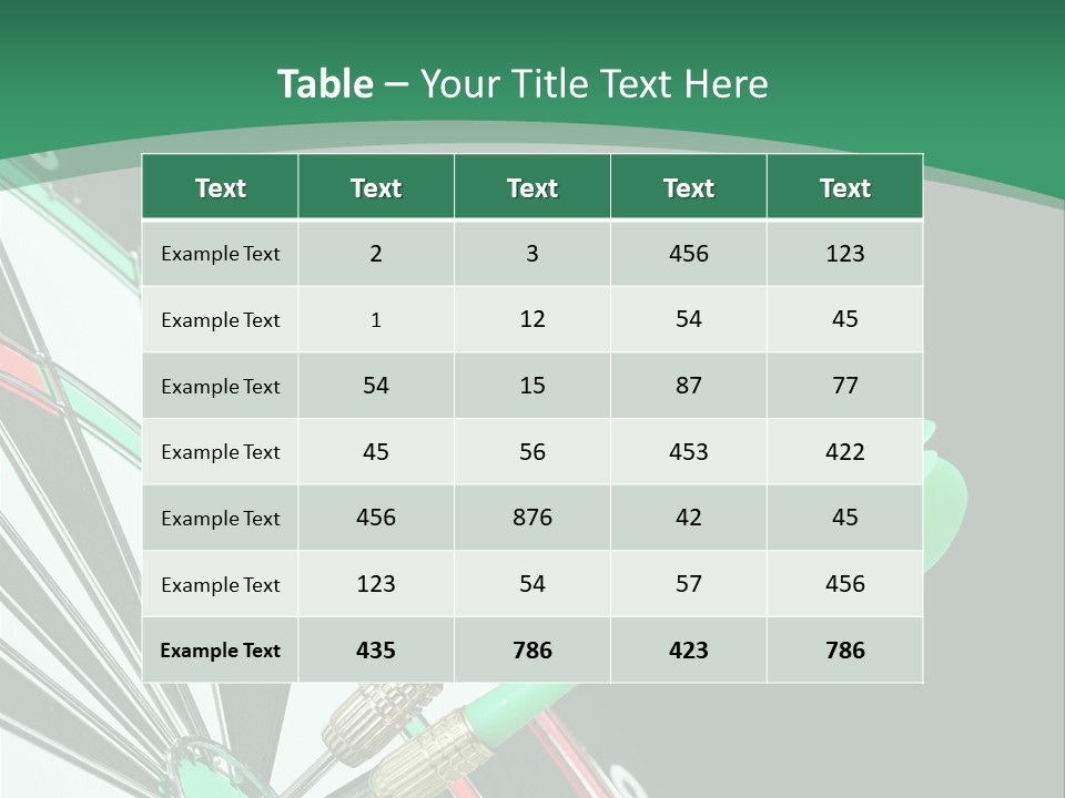 Game Aspirations Holed PowerPoint Template