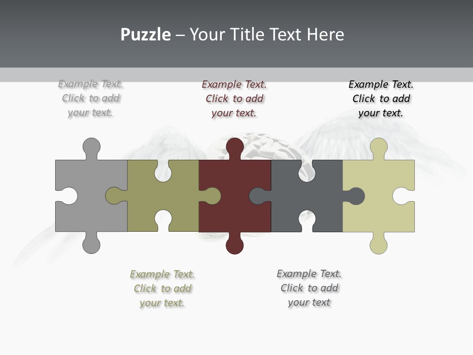 Creativity Learning Blue PowerPoint Template
