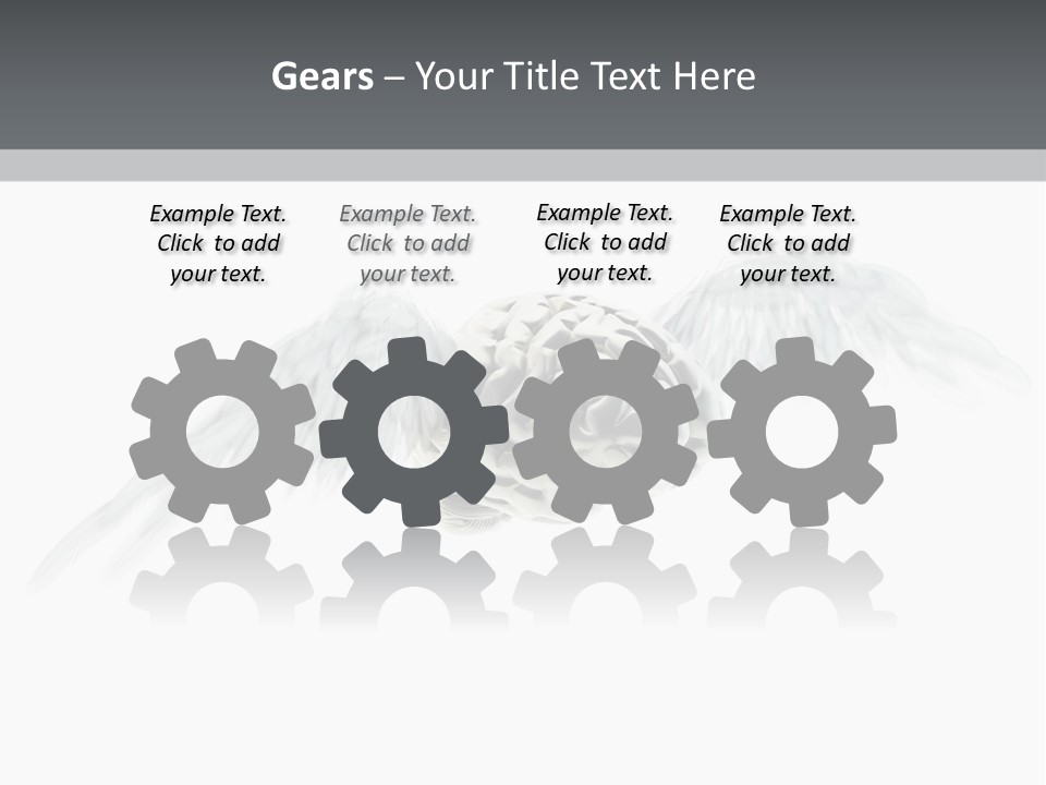 Creativity Learning Blue PowerPoint Template