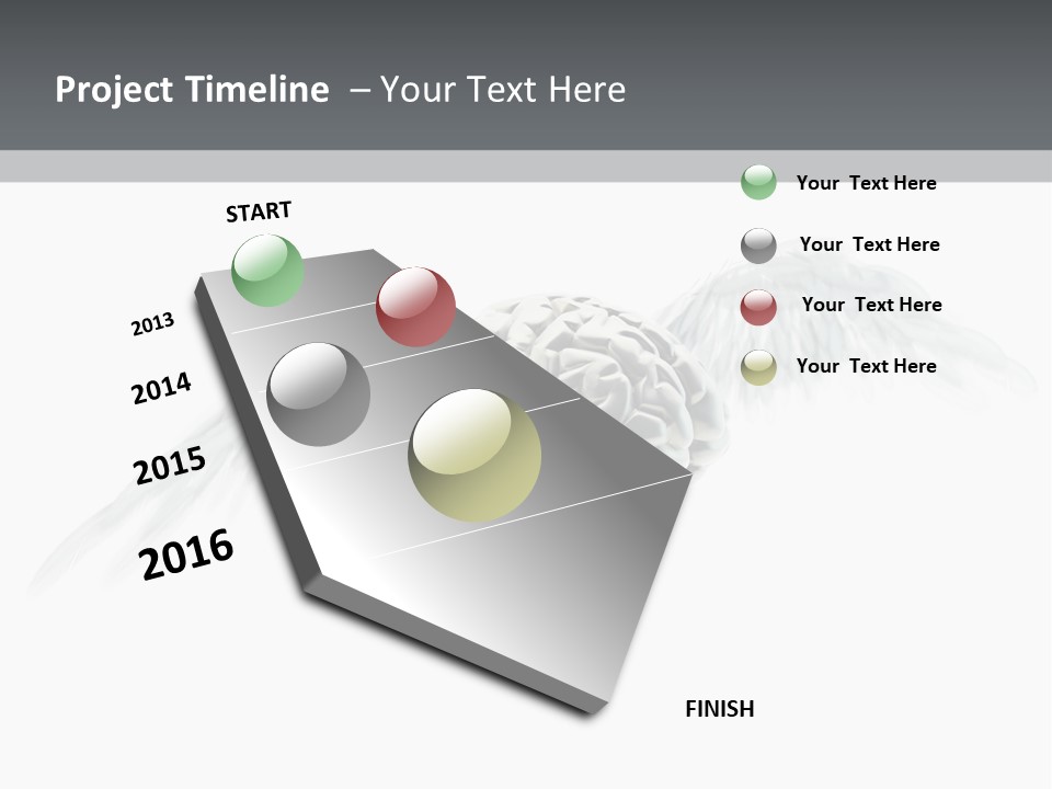Creativity Learning Blue PowerPoint Template