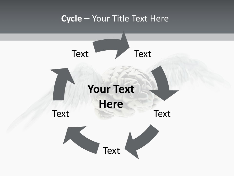 Creativity Learning Blue PowerPoint Template