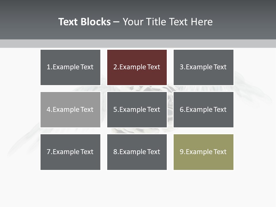Creativity Learning Blue PowerPoint Template