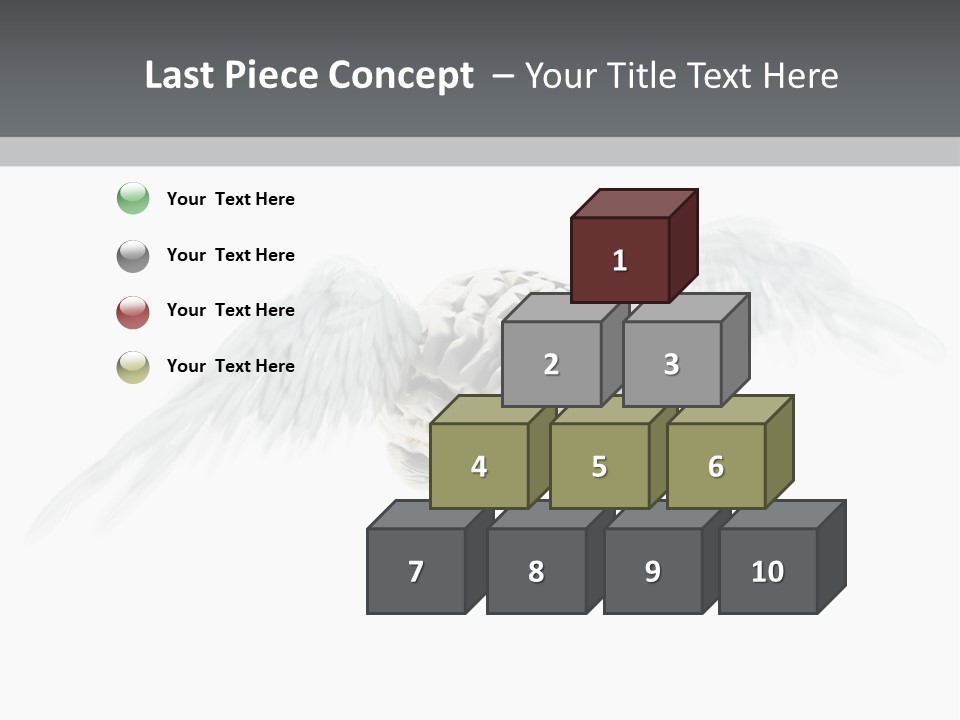 Creativity Learning Blue PowerPoint Template