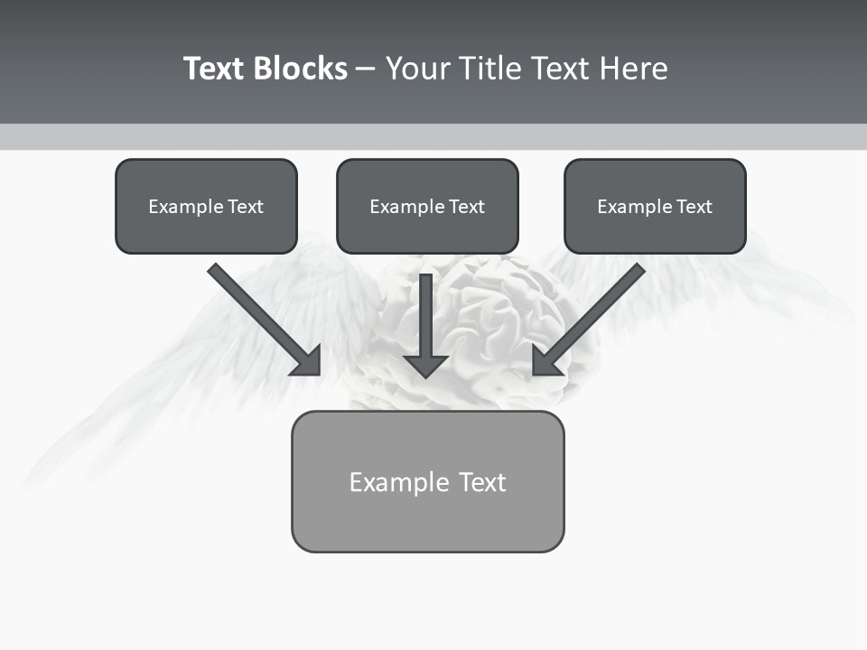 Creativity Learning Blue PowerPoint Template