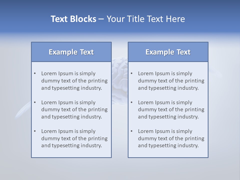 Art Metaphor Human PowerPoint Template