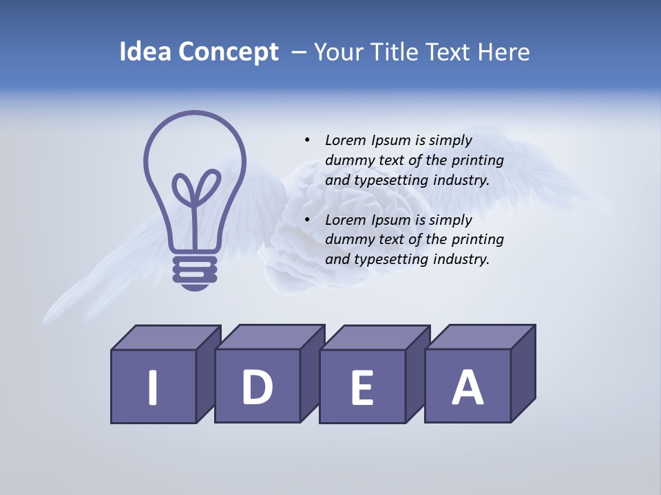 Art Metaphor Human PowerPoint Template