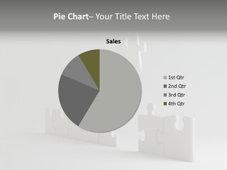 Incomplete Illustration Connection PowerPoint Template