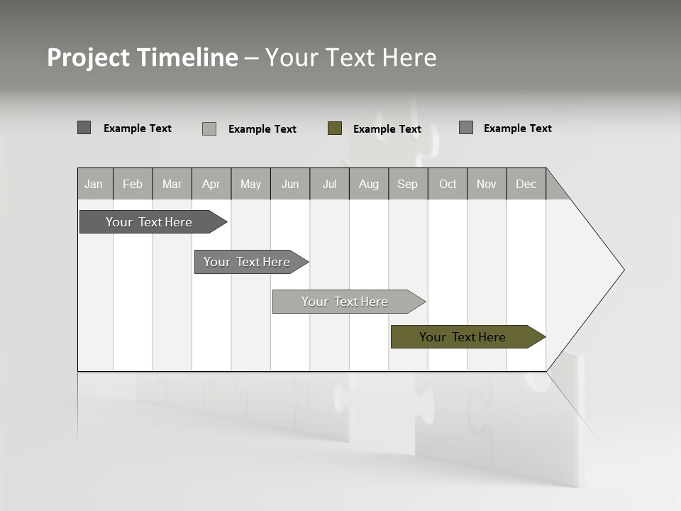 Incomplete Illustration Connection PowerPoint Template