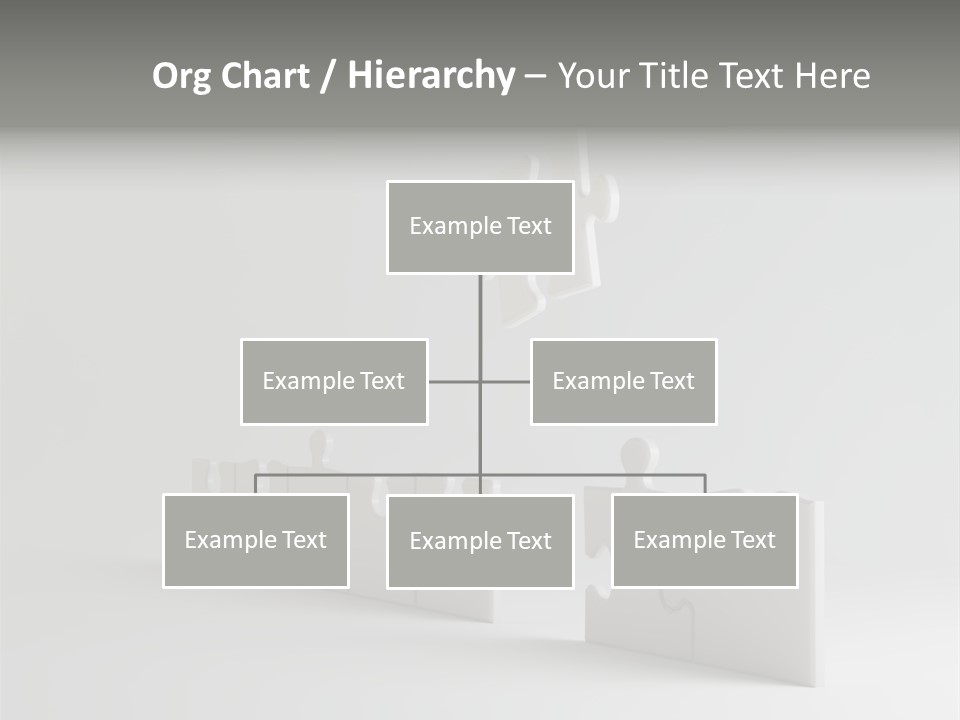 Incomplete Illustration Connection PowerPoint Template