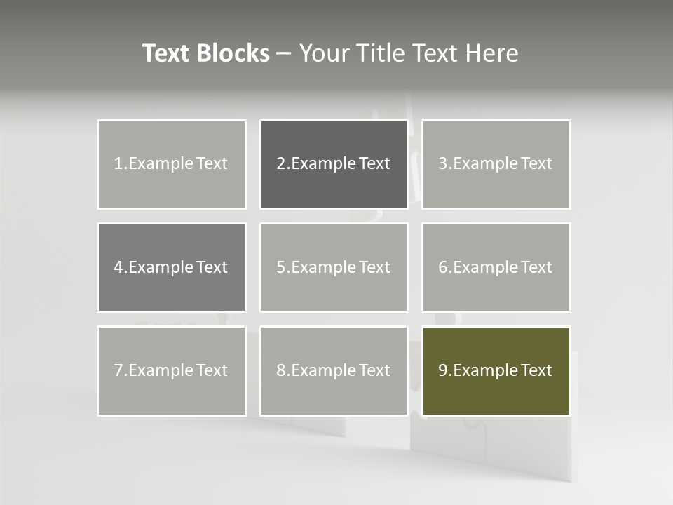 Incomplete Illustration Connection PowerPoint Template