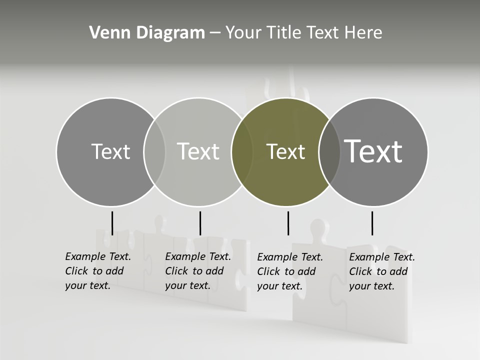 Incomplete Illustration Connection PowerPoint Template