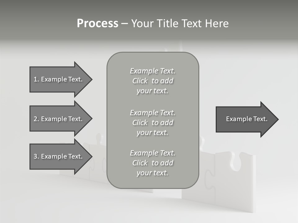 Incomplete Illustration Connection PowerPoint Template