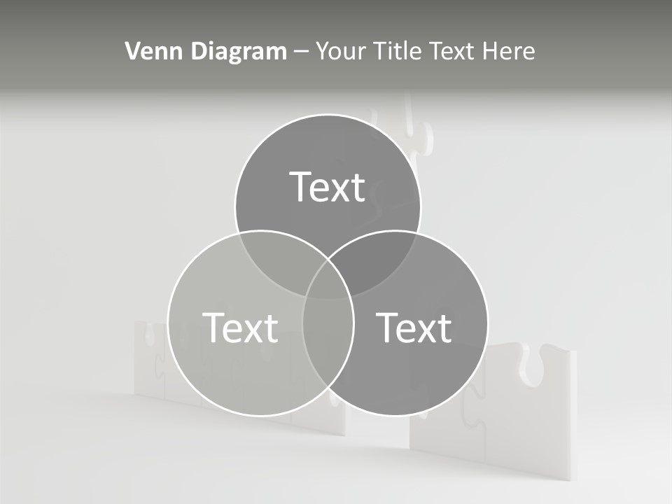 Incomplete Illustration Connection PowerPoint Template