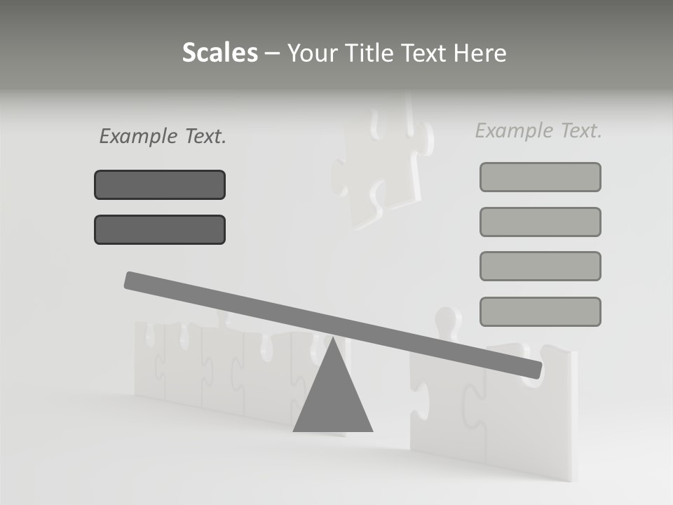 Incomplete Illustration Connection PowerPoint Template