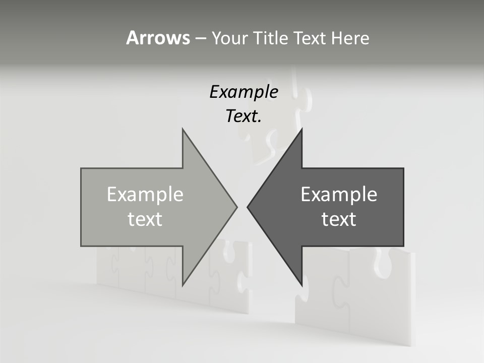 Incomplete Illustration Connection PowerPoint Template