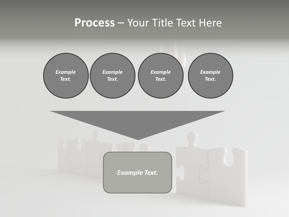 Incomplete Illustration Connection PowerPoint Template