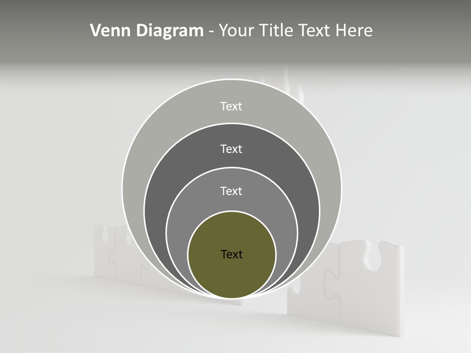 Incomplete Illustration Connection PowerPoint Template