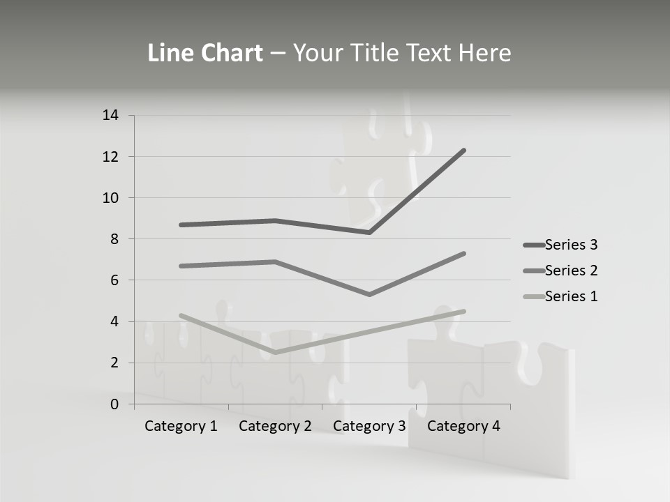 Incomplete Illustration Connection PowerPoint Template