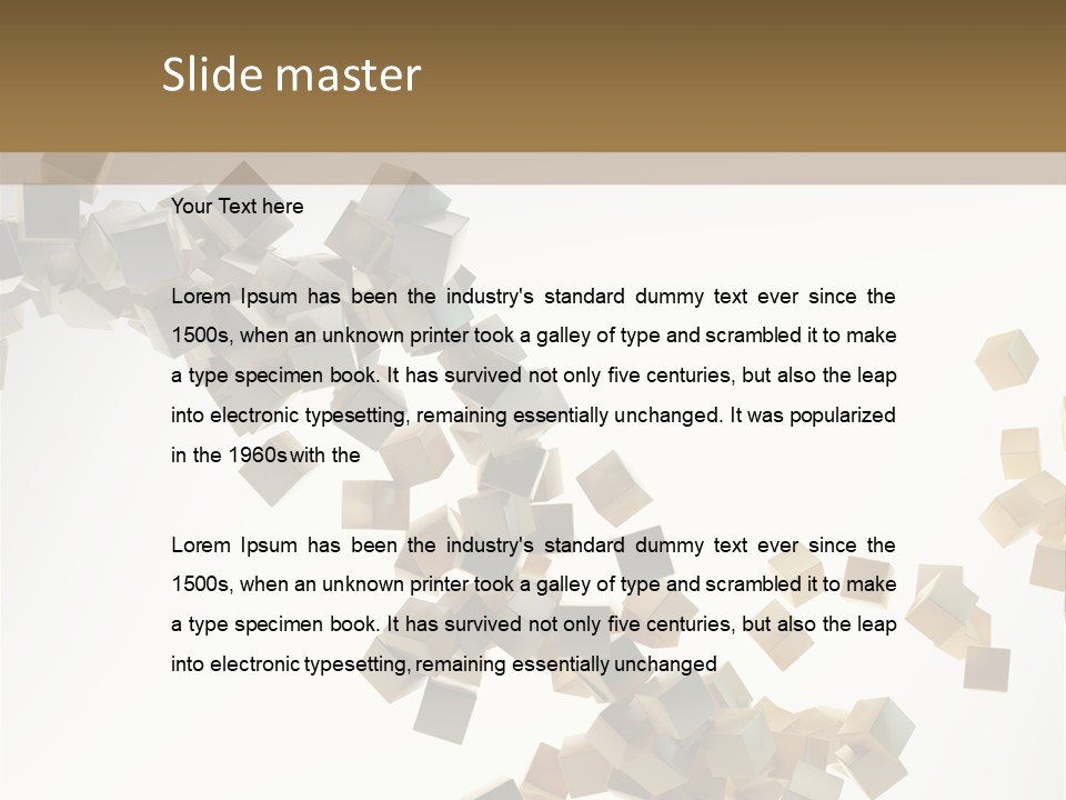 Light Style Many PowerPoint Template