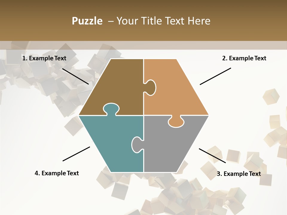 Light Style Many PowerPoint Template