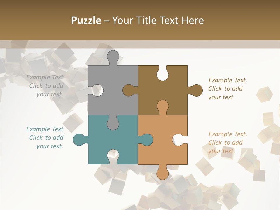 Light Style Many PowerPoint Template