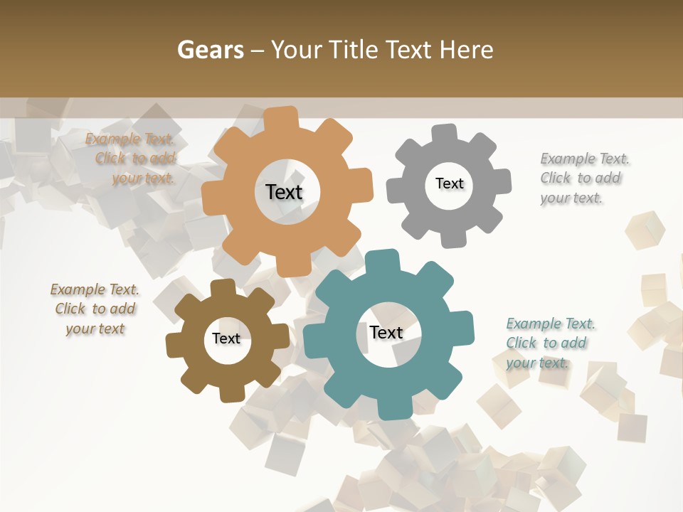 Light Style Many PowerPoint Template