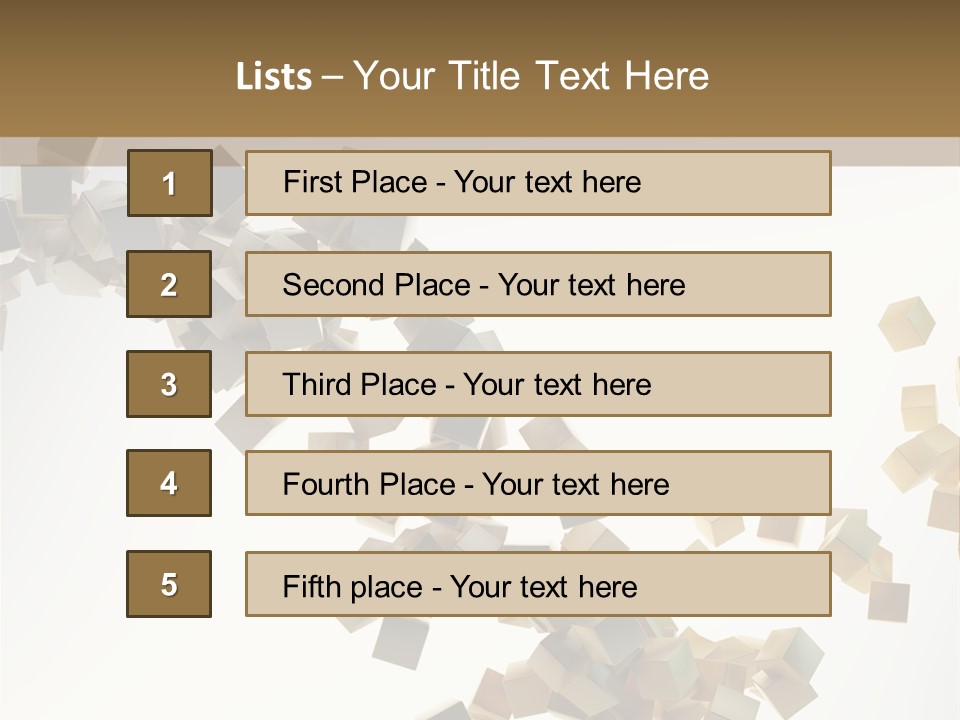 Light Style Many PowerPoint Template