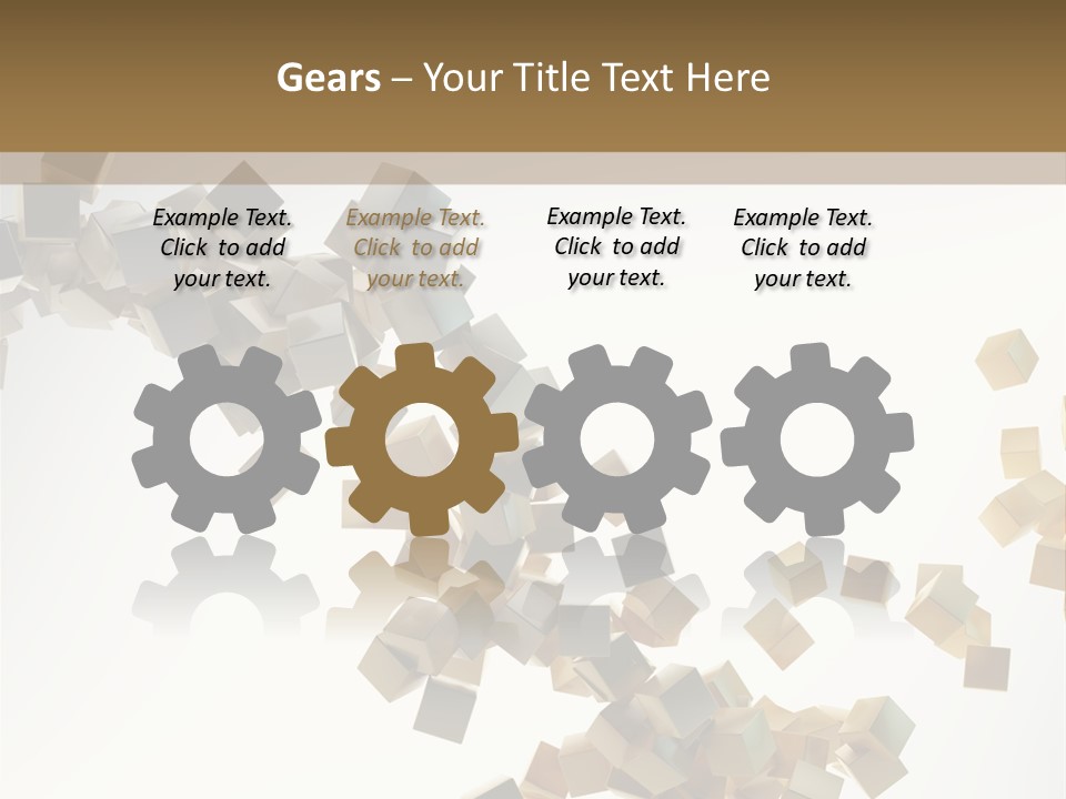 Light Style Many PowerPoint Template