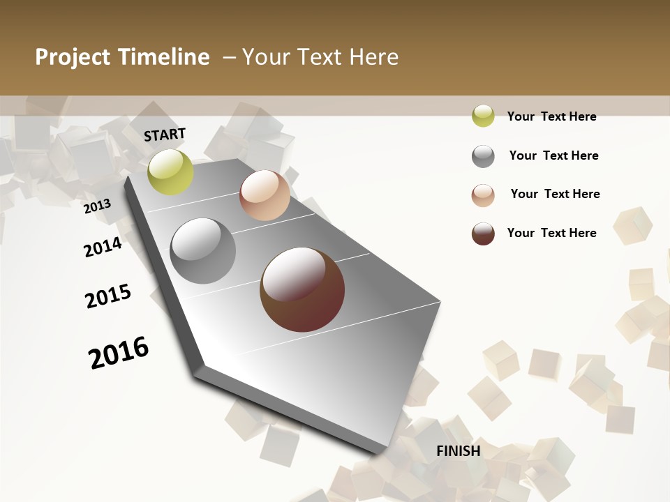 Light Style Many PowerPoint Template