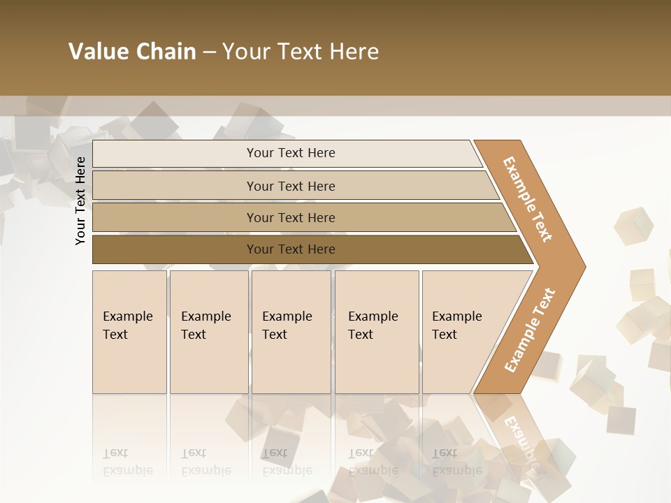 Light Style Many PowerPoint Template