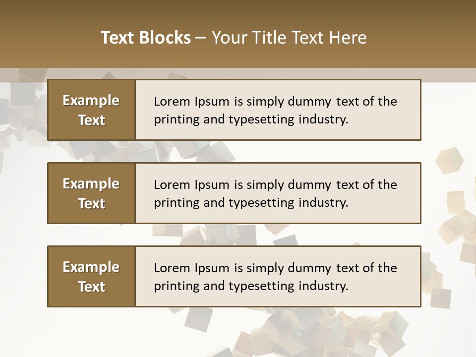 Light Style Many PowerPoint Template